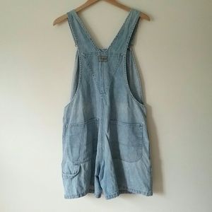 Lee Jeans - Vintage Lee Jean Shorts Denim Overalls Size Large Lee Jeans - Vintage Lee Jean Shorts Denim Overalls Size Large